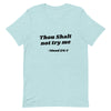 Thou Shalt not try me - Short-Sleeve Unisex T-Shirt - Live Tuff