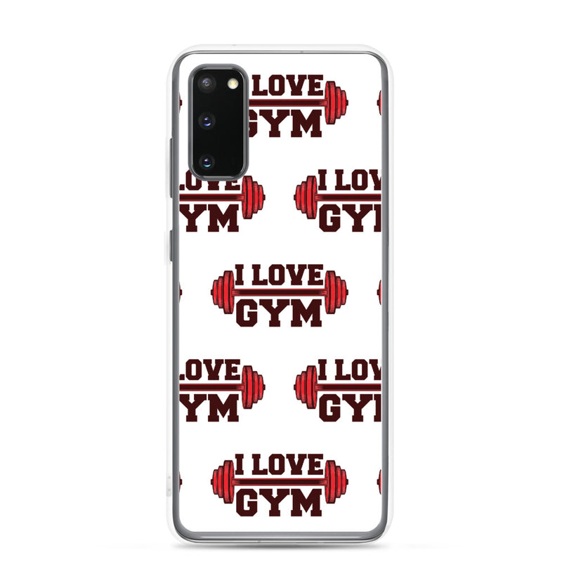 I LOVE GYM - Samsung Case - Live Tuff