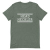 HEAD HECKLER - Mens Short-Sleeve Unisex T-Shirt - Live Tuff